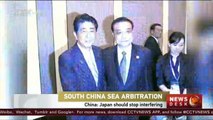 Li Keqiang meets with Shinzo Abe over South China Sea issue