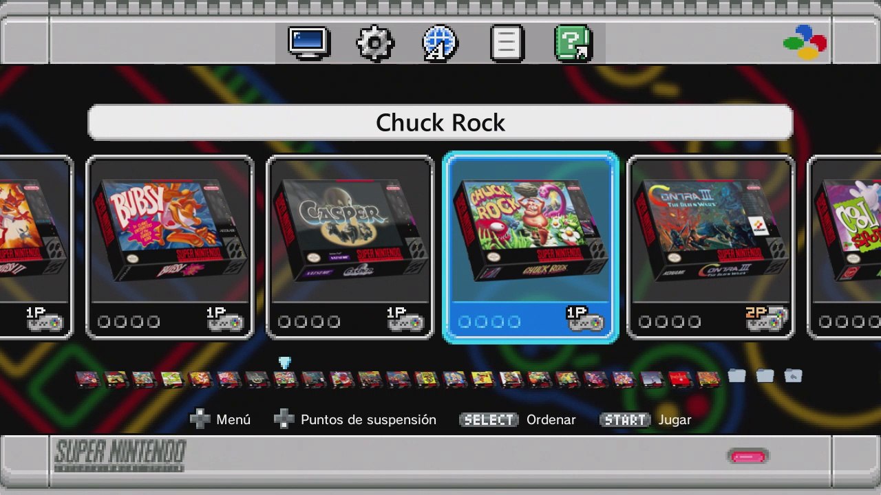 Chuck Rock: Super Nintendo Mini hakchi v 2.30