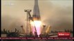 Three astronauts blast off in upgraded Soyuz spacecraft