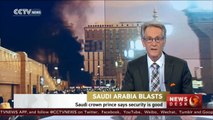 Saudi crown prince says security is good