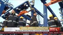 Greek PM Tsipras advocates further maritime cooperation with China