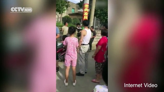 Man tied to utility pole and beaten for attempted child-stealing