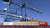 What will ministers talk about at the upcoming G20 Trade Ministers' Meeting in Shanghai?