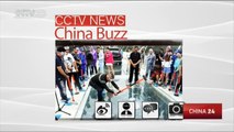 Visitors hit world’s highest & longest glass bridge with hammers to test sturdiness