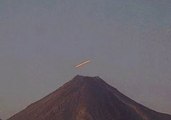 Luminous Object Flies Over Mexico's Colima Volcano