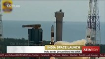 India sends 20 satellites into orbit