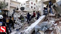 İdlib�e hava saldırısı: 5 ölü, 15 yaralı