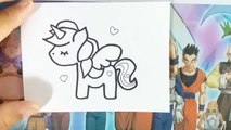 Comment Dessiner Une Licorne Kawaii Dessin Video Dailymotion