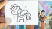 Como desenhar UNICÓRNIO kawaii-comment dessiner une licorne, cómo dibujar unicornio -  how to draw unicorn