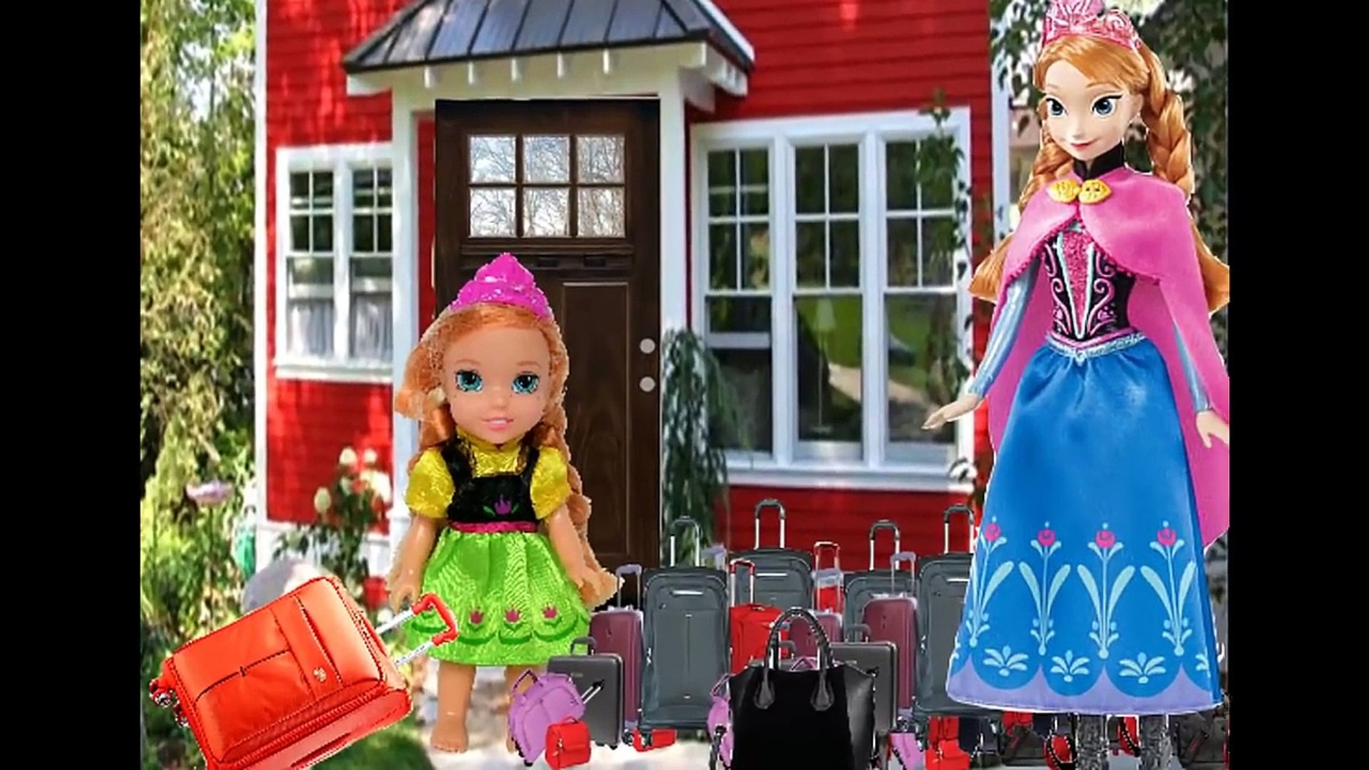Annia and Elsia Toddlers Move To A New House #1 Elsya & Annya Adventures  Disney Toys & Dolls Family - video Dailymotion