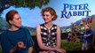 Daisy Ridley & Elizabeth Debicki talk Peter Rabbit