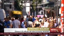 Chinese & EU officials hold talks about economy, terrorism