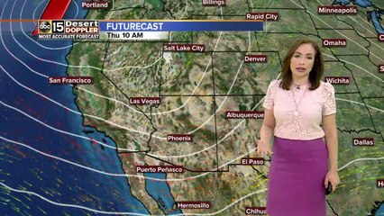 Slight chance of rain in Valley on Wednesday