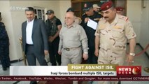 Iraqi forces bombard multiple ISIL targets