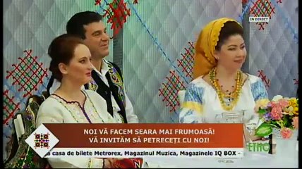 Madalina Halborea - Bate toba, mai, flacau (Seara buna, dragi romani! - ETNO TV - 16.02.2018)