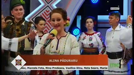 Alina Paduraru - Fa-mi, bundita, mai, badita (Seara buna, dragi romani! - ETNO TV - 16.02.2018)