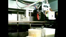 3D printed johnny 5 on a xyz printer da Vinci 3D Printer