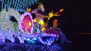 Paint the Night Parade Disneyland 2017 Full Show HD Low Light Camera