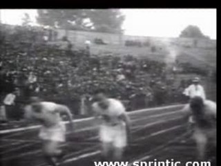 Athlé JO Paris 1924 100m homme