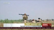 Iraqi forces battle ISIL militants outside Fallujah