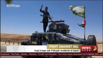 Iraqi army prepares to retake ISIL-held Fallujah, tells residents to leave