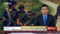 Colombia’s FARC rebels agree to remove child soldiers from ranks