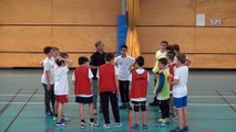 Séance de John Komar Coaches des ptits champions Handball Grand Est 2018