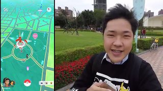 【謙桑 PokemonGO】最好「玩」的公園!!大舌貝巢穴&大舌貝進化｜仁愛公園