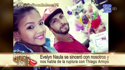 Thiago Arroyo y Evelyn Naula terminaron su romance
