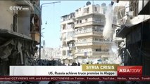 US, Russia achieve truce promise in Aleppo