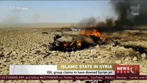 ISIL group claims to have downed Syrian jet