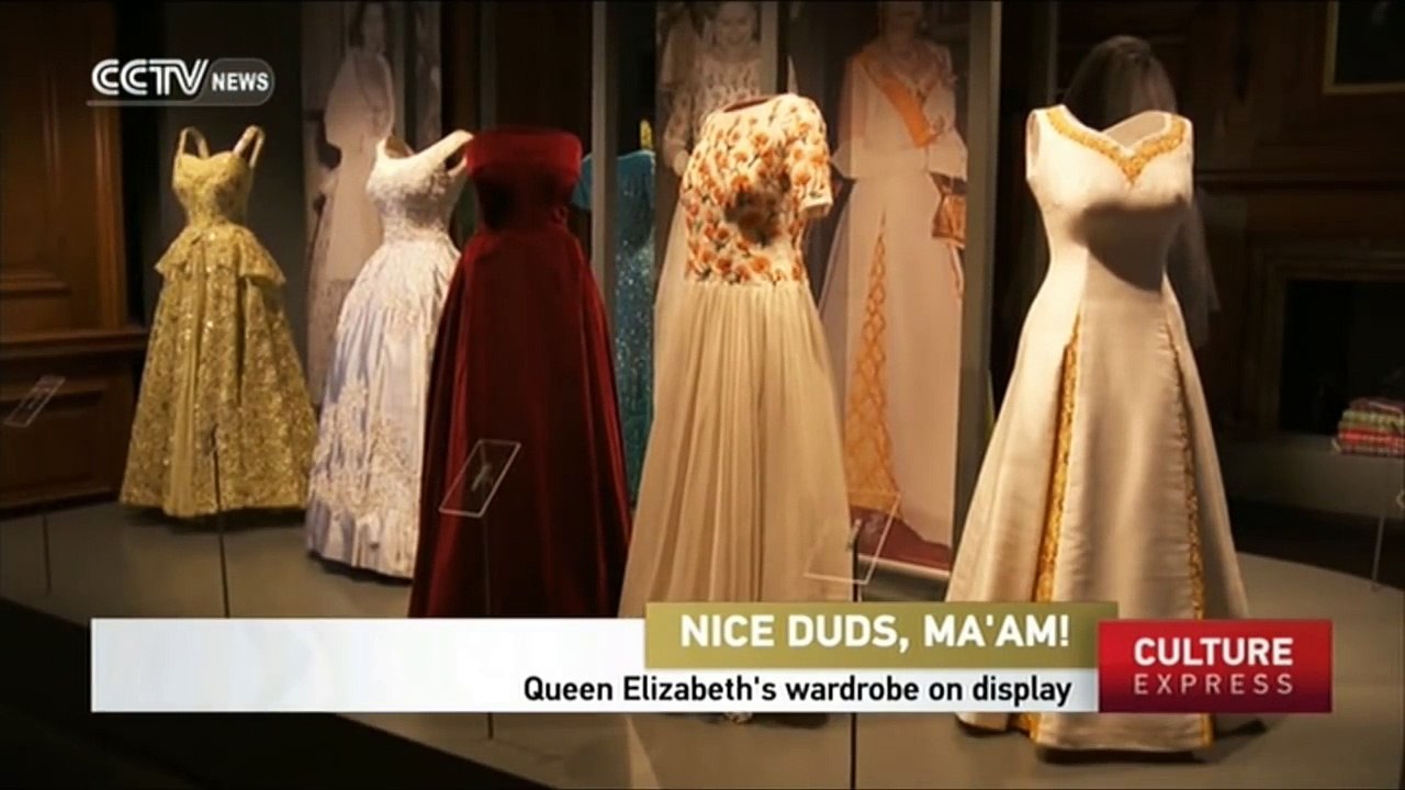 Queen Elizabeth Ii Opens Her Wardrobe To The Public Video