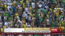 Brazil divided over Rousseff impeachment