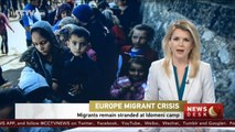Migrants remain stranded at Idomeni camp