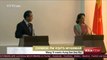 Chinese Foreign Minister Wang Yi meets Aung San Suu Kyi