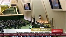 Iran Parliament speaker: Tehran to boost missile capabilities