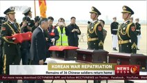 South Korea returns remains of Chinese soldiers killed during Korean War