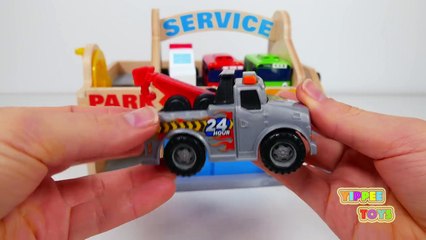 Garbage Truck Playset for Kids!! Toy Vehicles for Boys