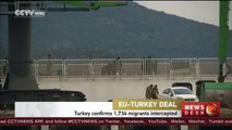 Turkey intercepts migrants, detains smugglers