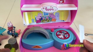 Cooking Fun With PEPPA PIG Pizza Party Pizzeria Toy Play Set for Kids