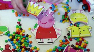 Peppa Pig with M&M -Toys Video - Clothes Collection Episode new New