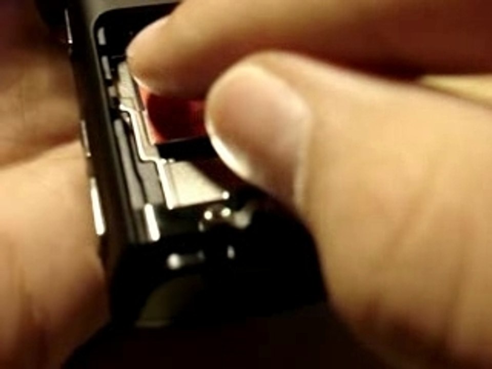 Batterie et SIM du Nokia N95 8Gb