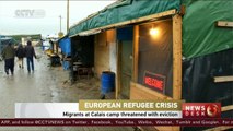 Migrants at Calais camp threatened with eviction