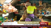 Relief centers provide support for Ukrainian refugees