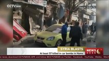 At least 57 killed in car bombs in Homs