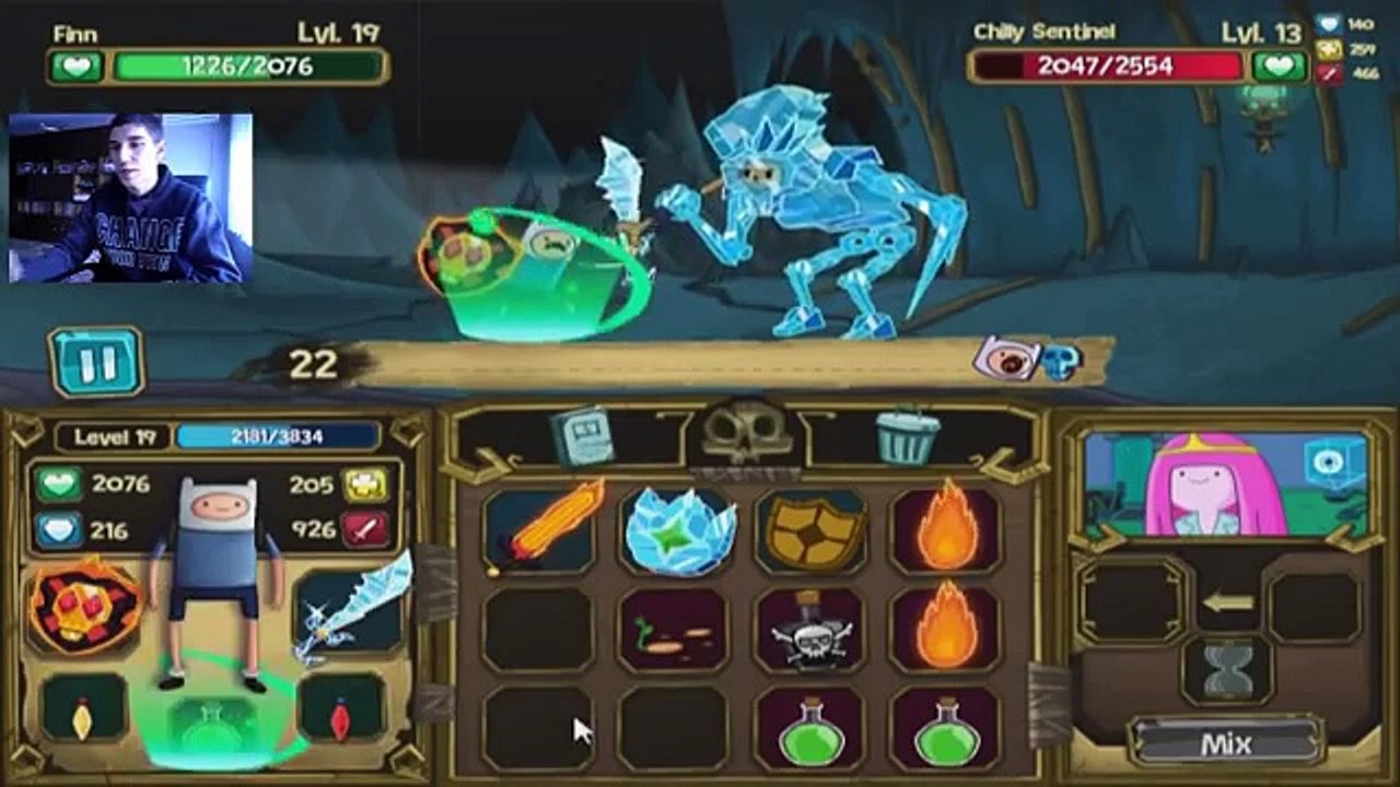 Adventure Time - Finn & Bones [ Full Walkthrough ] Part 3