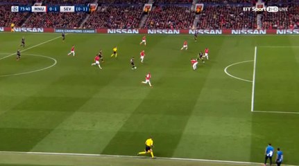 Wissam Ben Yedder Goal HD - Manchester United	0-1	Sevilla 13.03.2018