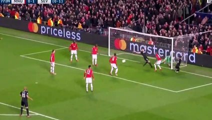Wissam Ben Yedder second Goal HD - Manchester United 0 - 2 Sevilla - 13.03.2018