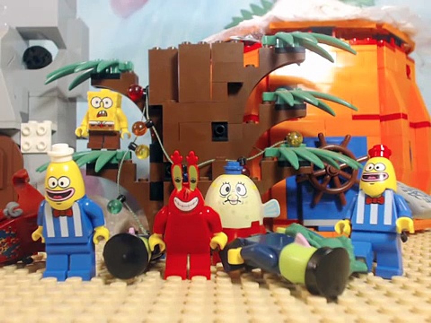 lego spongebob christmas