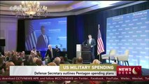 US Defense Secretary outlines Pentagon spending plans